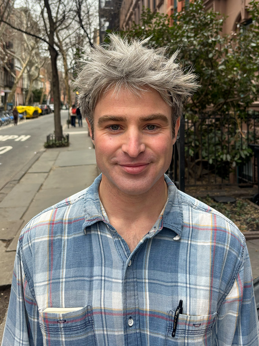 Edward, U.S. military veteran and founder of Travel By Veteran, in New York City